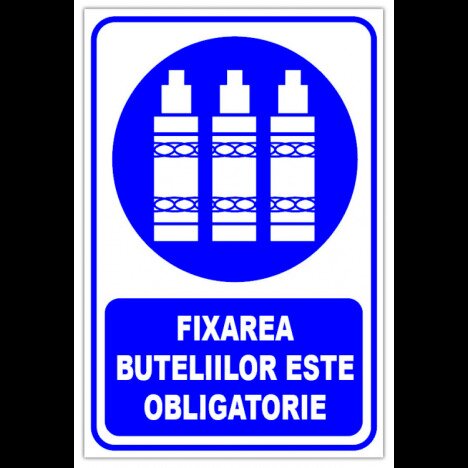 Indicator fixarea buteliilor este obligatorie