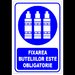 Indicator fixarea buteliilor este obligatorie